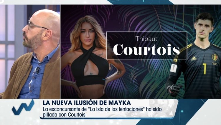 Diego Arrabal da la noticia de Mayka y Courtois | Foto: telecinco.es