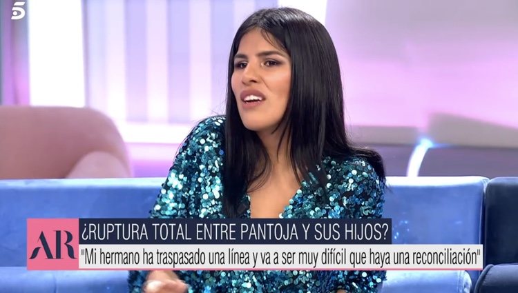Isa Pantoja habla de la situación | Foto: telecinco.es