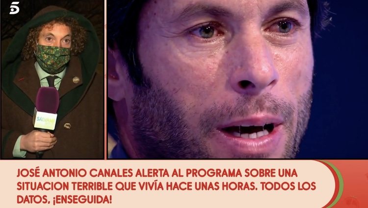 José Antonio León explica la situación de Canales Rivera | Foto: telecinco.es