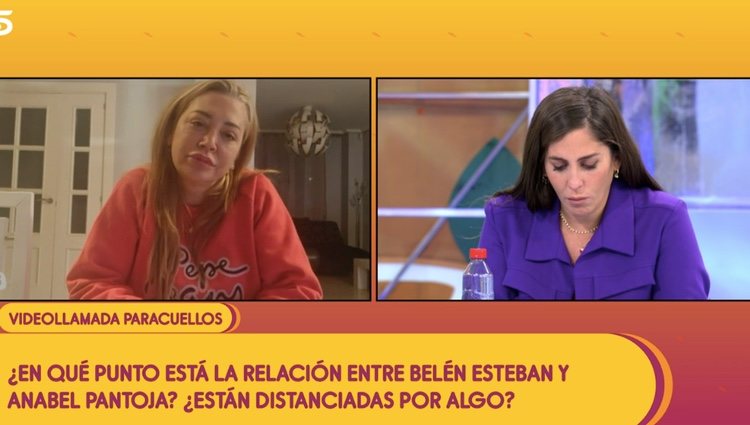 Belén Esteban y Anabel Pantoja no hablan del tema | Foto: telecinco.es