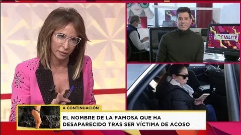 María Patiño cuenta su enfado con Anabel Pantoja en 'Socialité'/ Foto: telecinco.es
