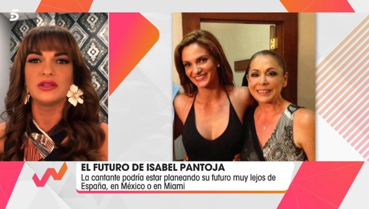 Mariana Seoane hablando de su amiga Isabel Pantoja / Telecinco.es