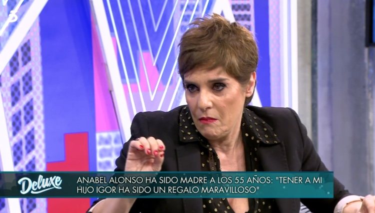 Anabel Alonso respondiendo a las críticas / Telecinco.es