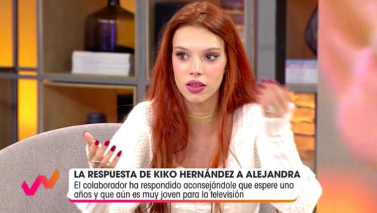 Alejandra rubio en 'Viva la vida' | Foto: telecinco.es
