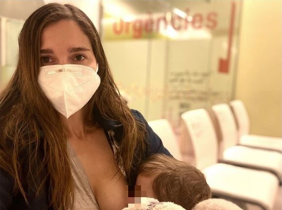 Natalia Sánchez termina en urgencias con su hijo pequeño/ Foto: Instagram