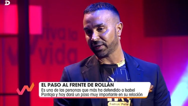 Luis Rollán haciendo su petición a Isabel Pantoja / Telecinco.es