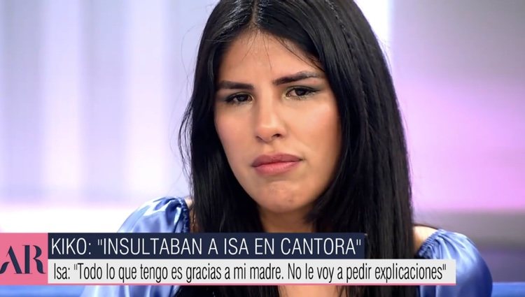Isa Pantoja en 'El Programa de Ana Rosa' tras la entrevista de su hermano / Telecinco.es