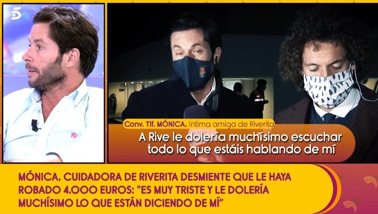 Canales Rivera comentando las palabras de Mónica Gavira / Telecinco.es