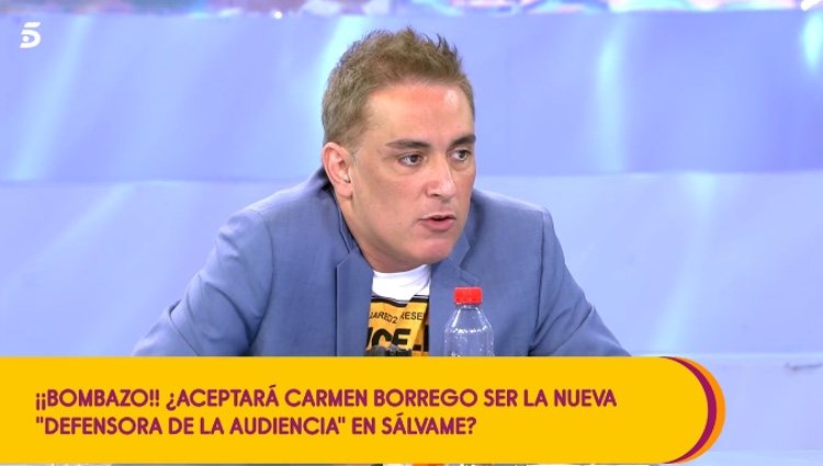Kiko Hernández no contesta a las palabras de Carmen Borrego / Telecinco.es
