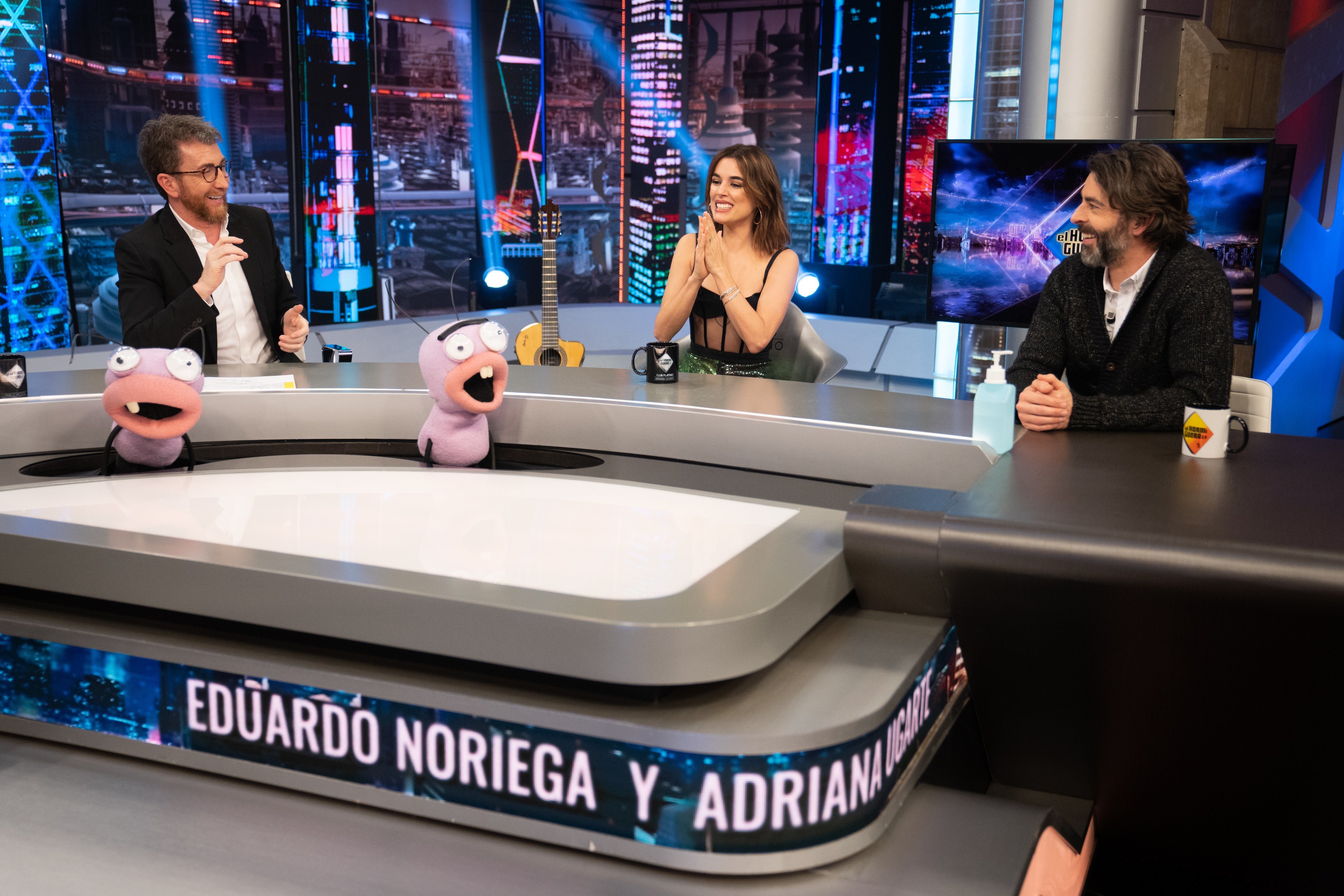 Adriana Ugarte y Eduardo Noriega en 'El Hormiguero'/ Foto: Antena 3