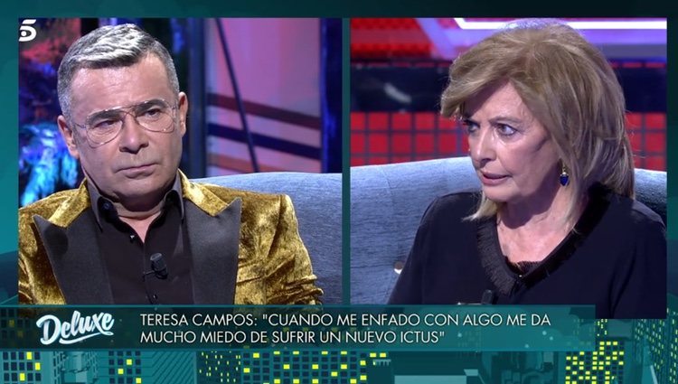 María Teresa Campos pidiendo perdón a Jorge Javier Vázquez / Telecinco.es
