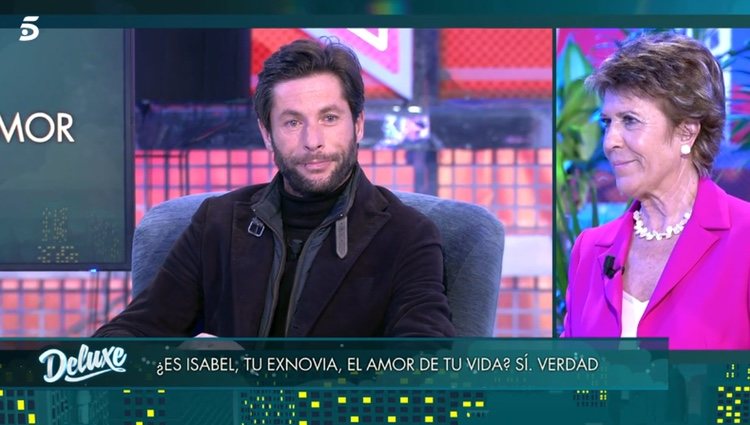 Canales Rivera contestando a las preguntas de Conchita sobre Isabel / Telecinco.es