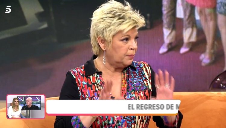 Terelu Camos contando lo que les pasó en Málaga / Telecinco.es
