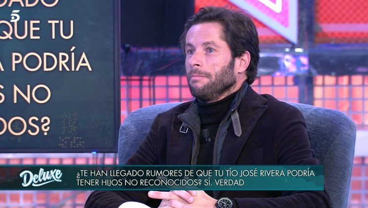 Canales Rivera durante su polígrafo / Telecinco.es