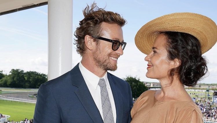 Simon Baker y su ex exposa Rebecca Rigg/Foto: Instagram