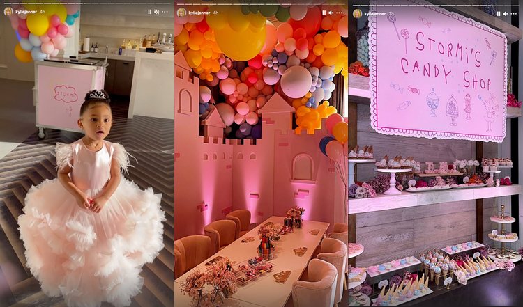 La fiesta de Stormi tenía una temática de princesas | Fotos: Instagram