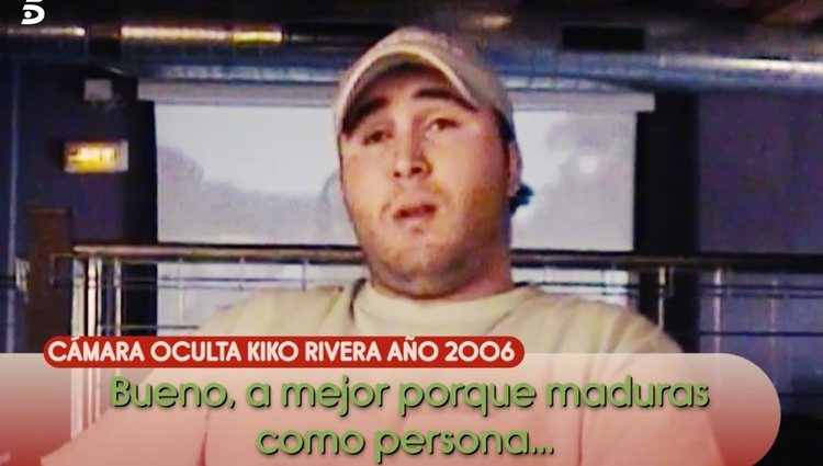 Kiko Rivera durante la entrevista | Foto: telecinco.es