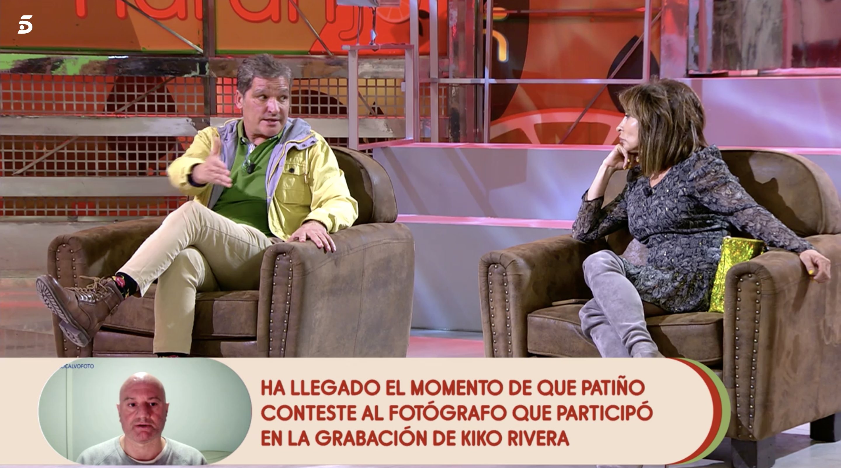 Gustavo González le pide disculpas a María Patiño por sus palabras | Foto: Telecinco.es