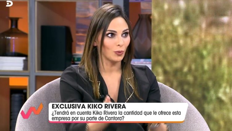 Irene Rosales hablando de su marido Kiko Rivera en 'Viva la vida' / Telecinco.es