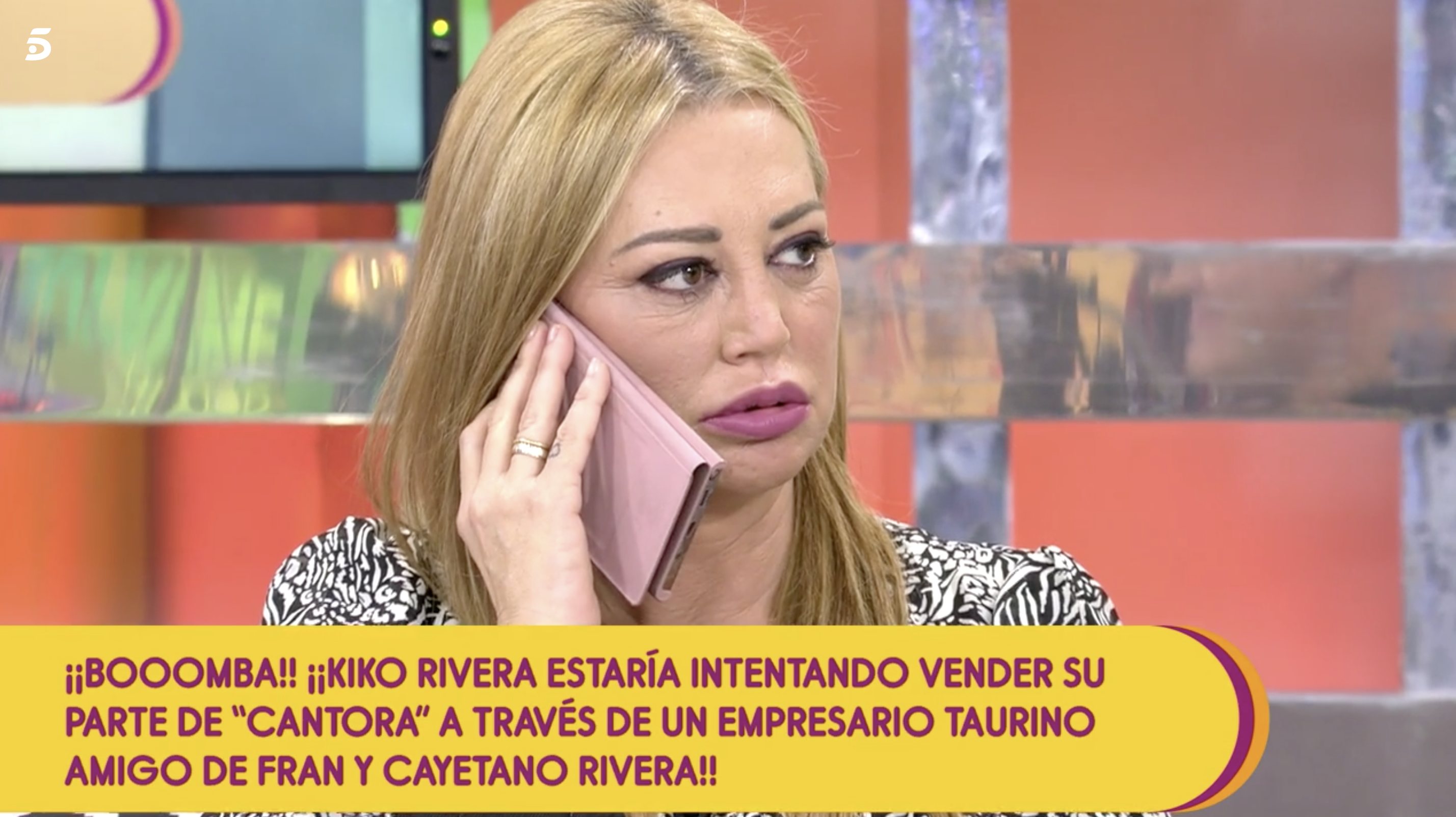 Belén Esteban llamó en directo sin querer a Terelu Campos | Foto: Telecinco.es