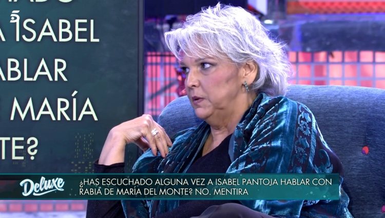Charo Vega hablando de la amistad de Isabel Pantoja y María del Monte / Telecinco.es