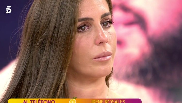 Anabel Pantoja no puede contener las lágrimas | Foto: telecinco.es