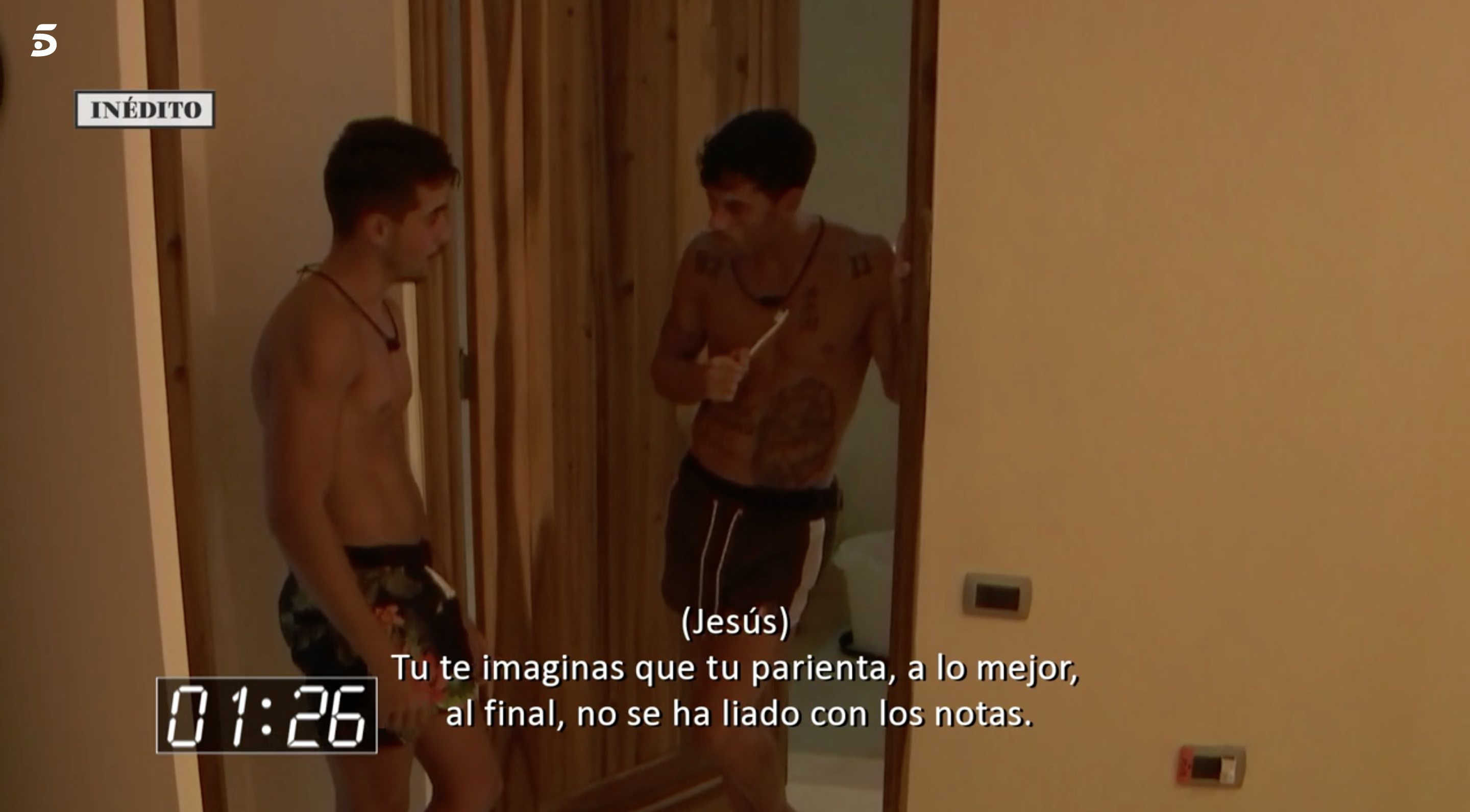 Jesús y Diego tienen claro que quieren volver a caer en la tentación | Foto: Telecinco.es