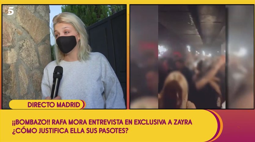 Zayra Gutiérrez se defiende de las críticas/ Foto: telecinco.es