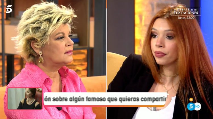 Terelu Campos mostrando su malestar en 'Viva la vida' / Telecinco.es