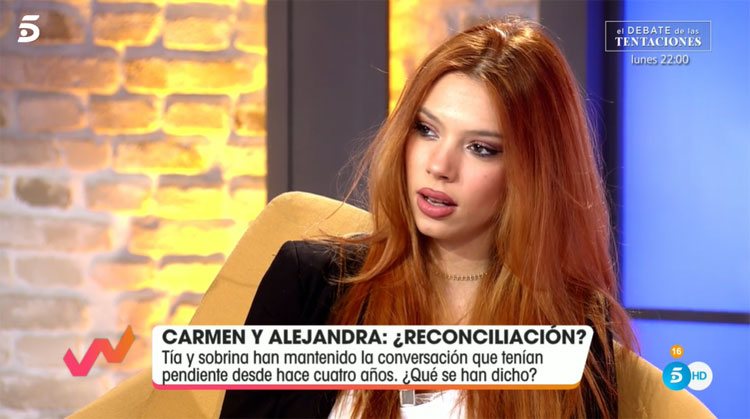Alejandra Rubio en 'Viva la vida'