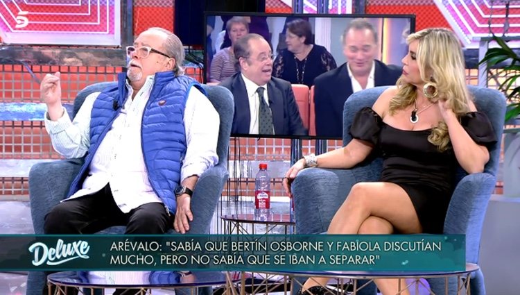 Malena Gracia y Arévalo hablando de cómo es su relación / Telecinco.es