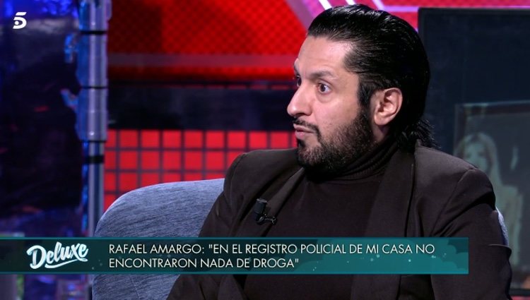 Rafael Amargo cuenta que hace 7 años que no consume cocaína / Telecinco.es