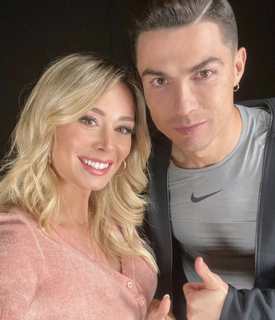 Diletta Leotta con Cristiano Ronaldo/ Foto: Instagram