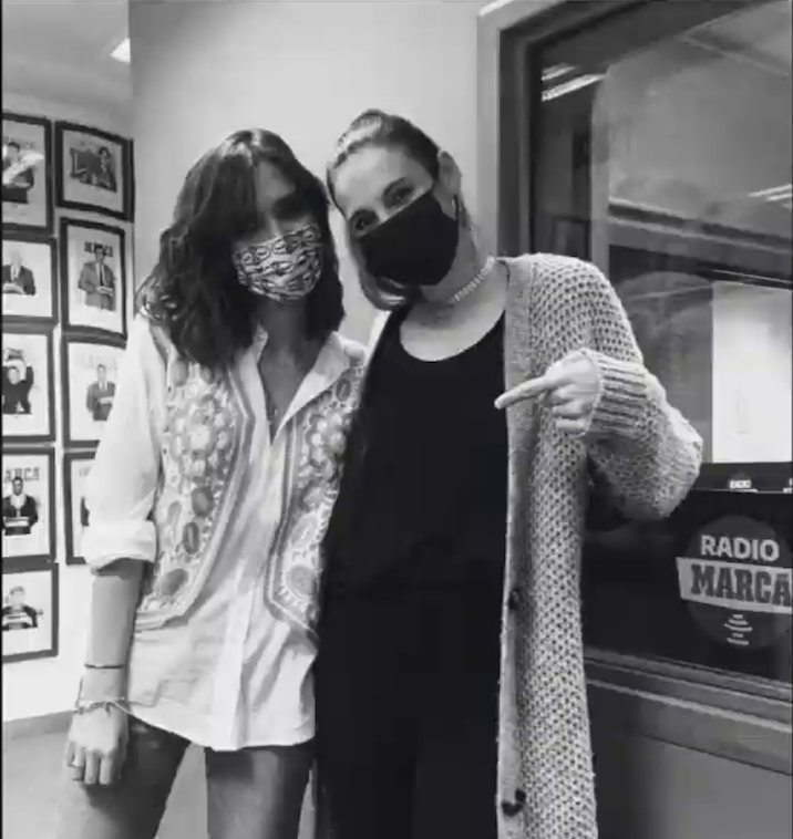 Sara Carbonero con Conchita/ Foto. Instagram