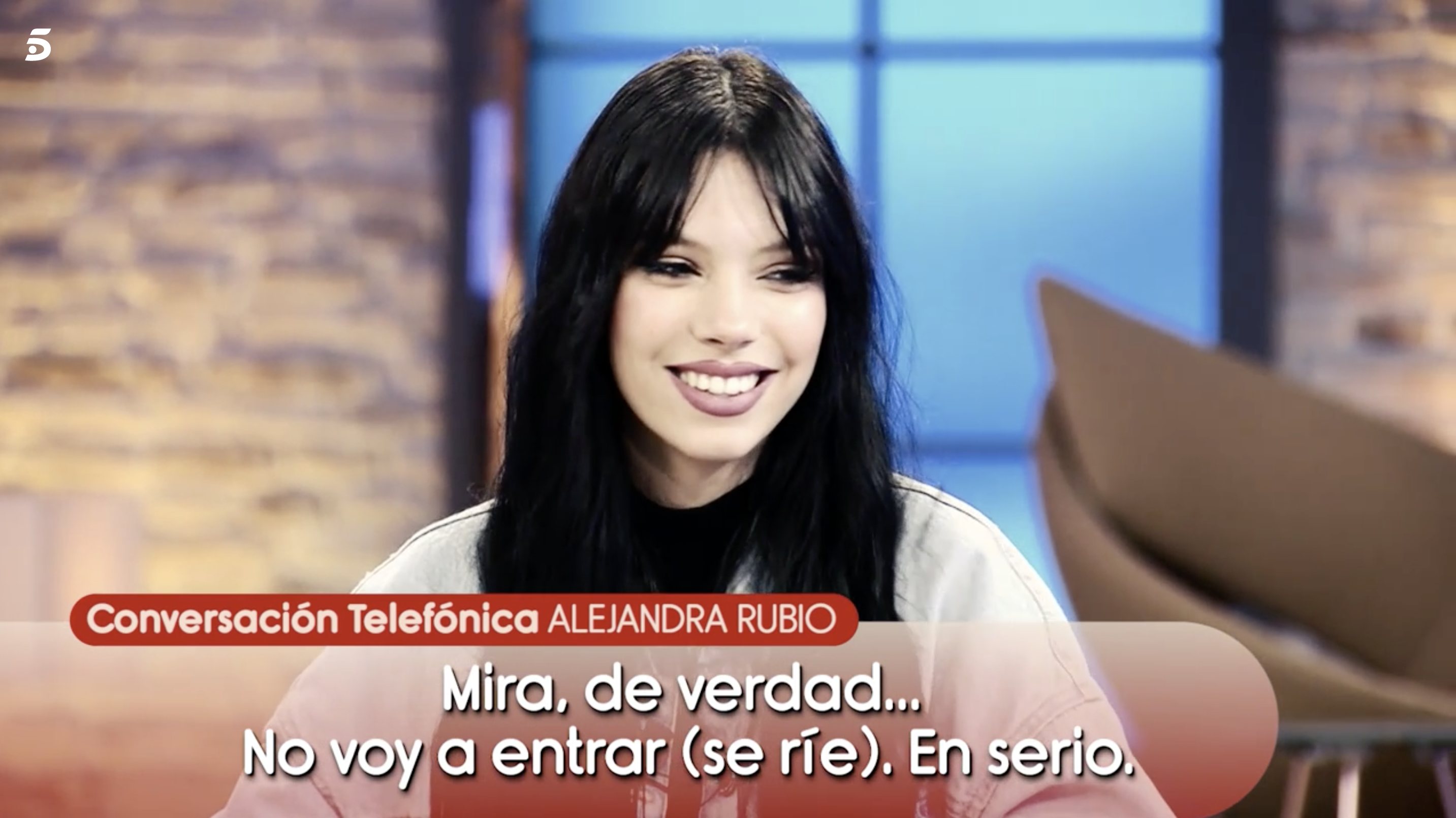 Alejandra Rubio no quiso hablar con 'Sálvame' tras las palabras de Kiko Matamoros | Foto: Telecinco.es
