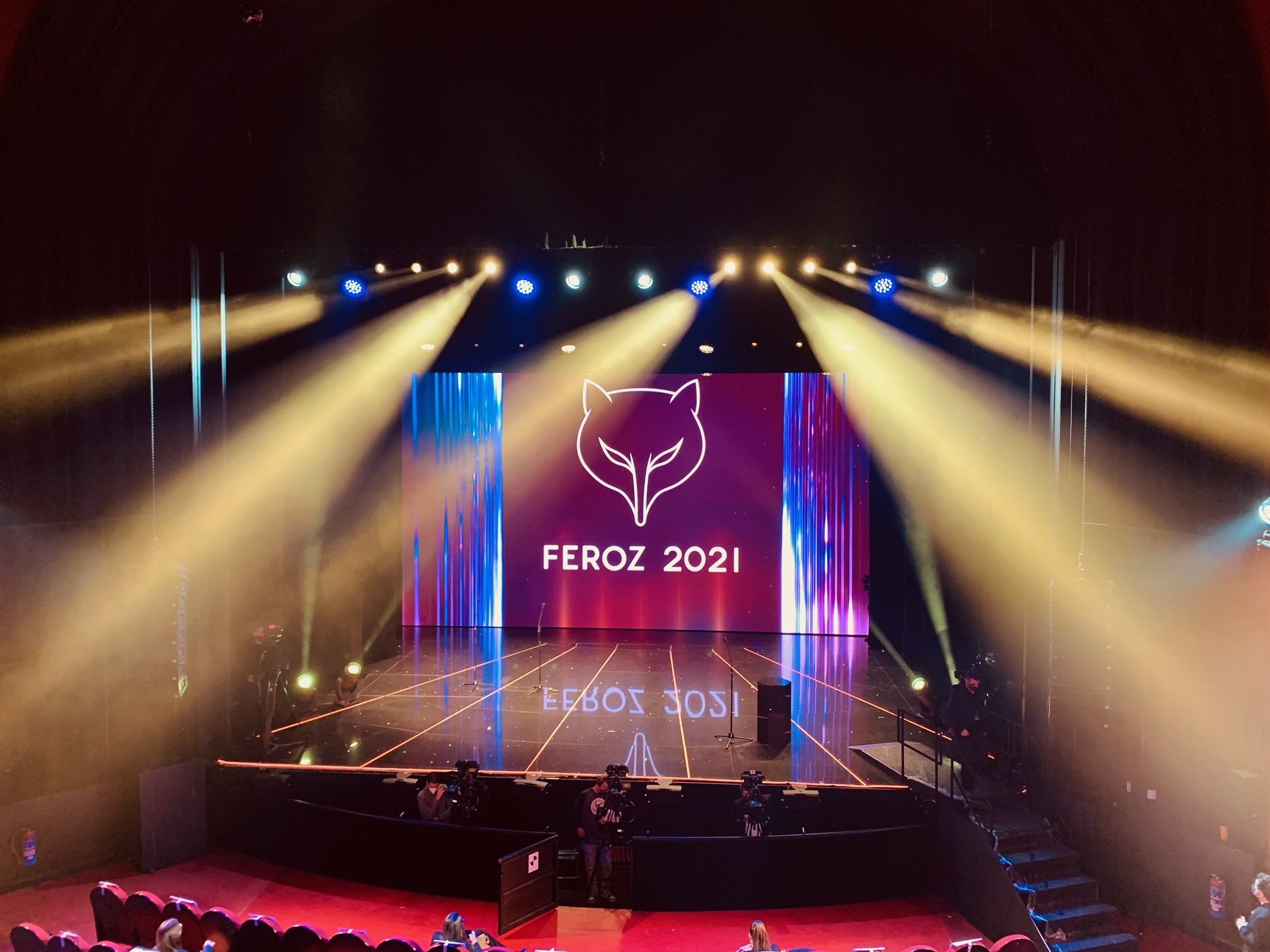 El escenario de la gala de los Premios Feroz 2021/ Foto: Twitter