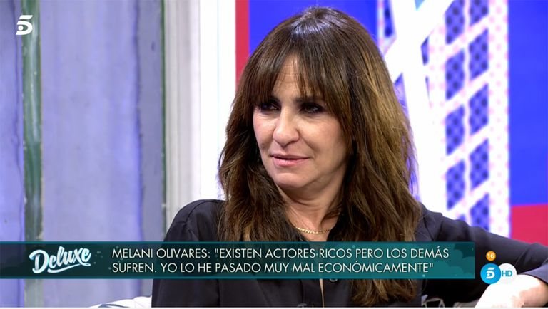 Melani Olivares en 'Sábado Deluxe'/ Foto: telecinco.es