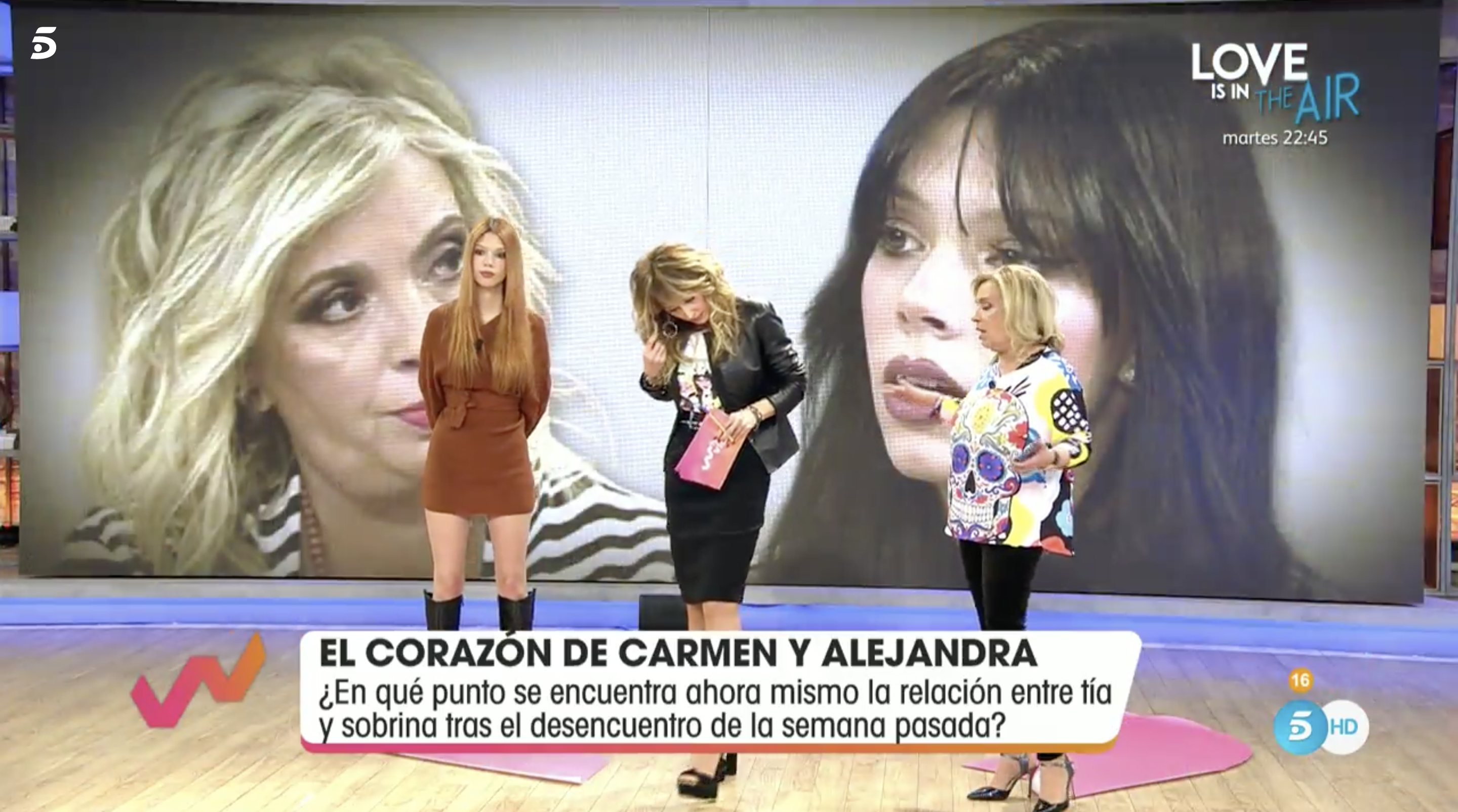 Carmen Borrego y Alejandra Rubio quieren olvidar su cara a cara | Foto: Telecinco.es