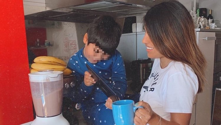 Isa Pantoja con su hijo Alberto | Instagram
