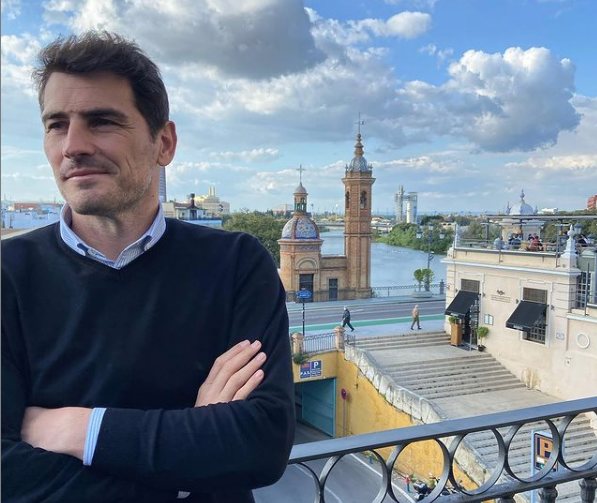 Iker Casillas en Sevilla/ Foto: Instagram