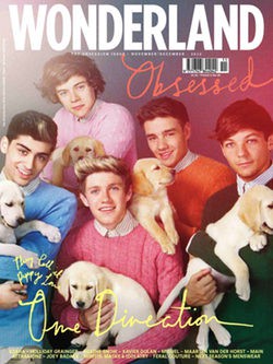 One Direction en portada de Wonderland