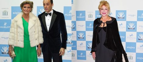 María Zurita de Borbón y la Baronesa Thyssen en la gala Mónaco contra el Autismo