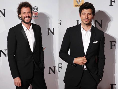 Daniel Grao y Andrés Velencoso acudieron al estreno de su película 'Fin'