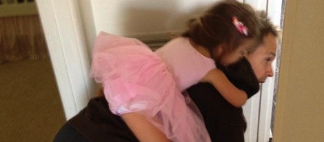 Chad Lowe con su hija mayor Foto/Twitter
