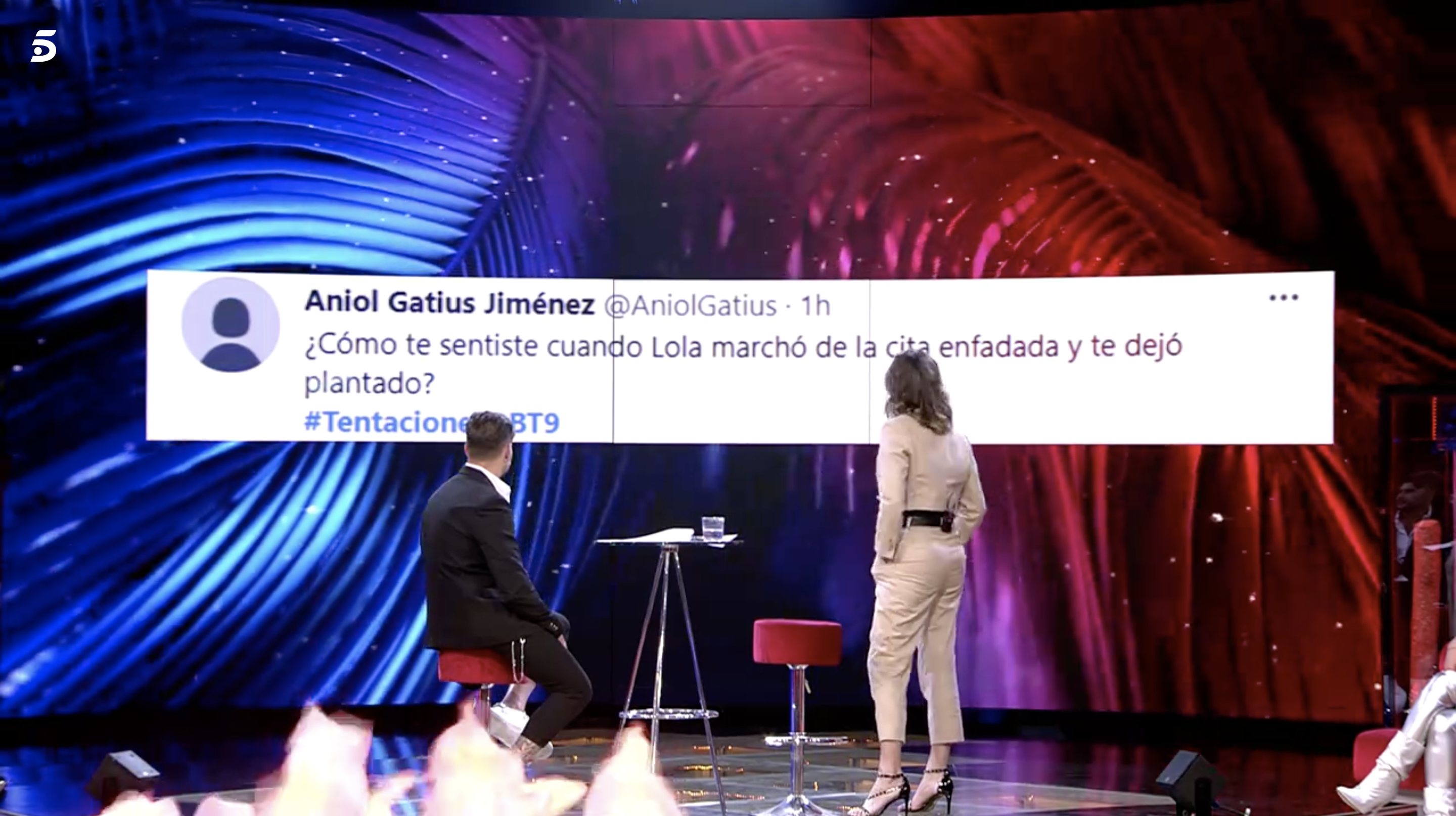 Simone cree que la actitud de Lola en la cita fue desmesurada | Foto: Telecinco.es