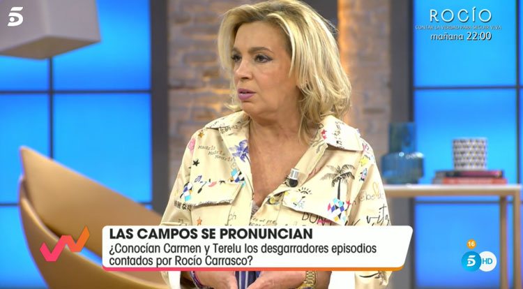 Carmen Borrego habla sobre Fidel Albiac en 'Viva la vida'