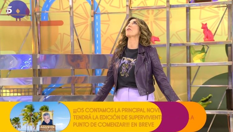Paz Padilla contando cómo fue conocer al Rey Felipe / Telecinco.es