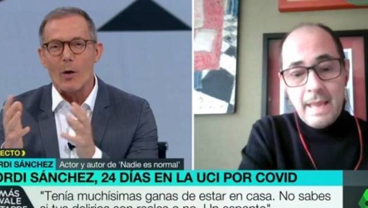 Jordi Sánchez en la entrevista | Foto: La Sexta