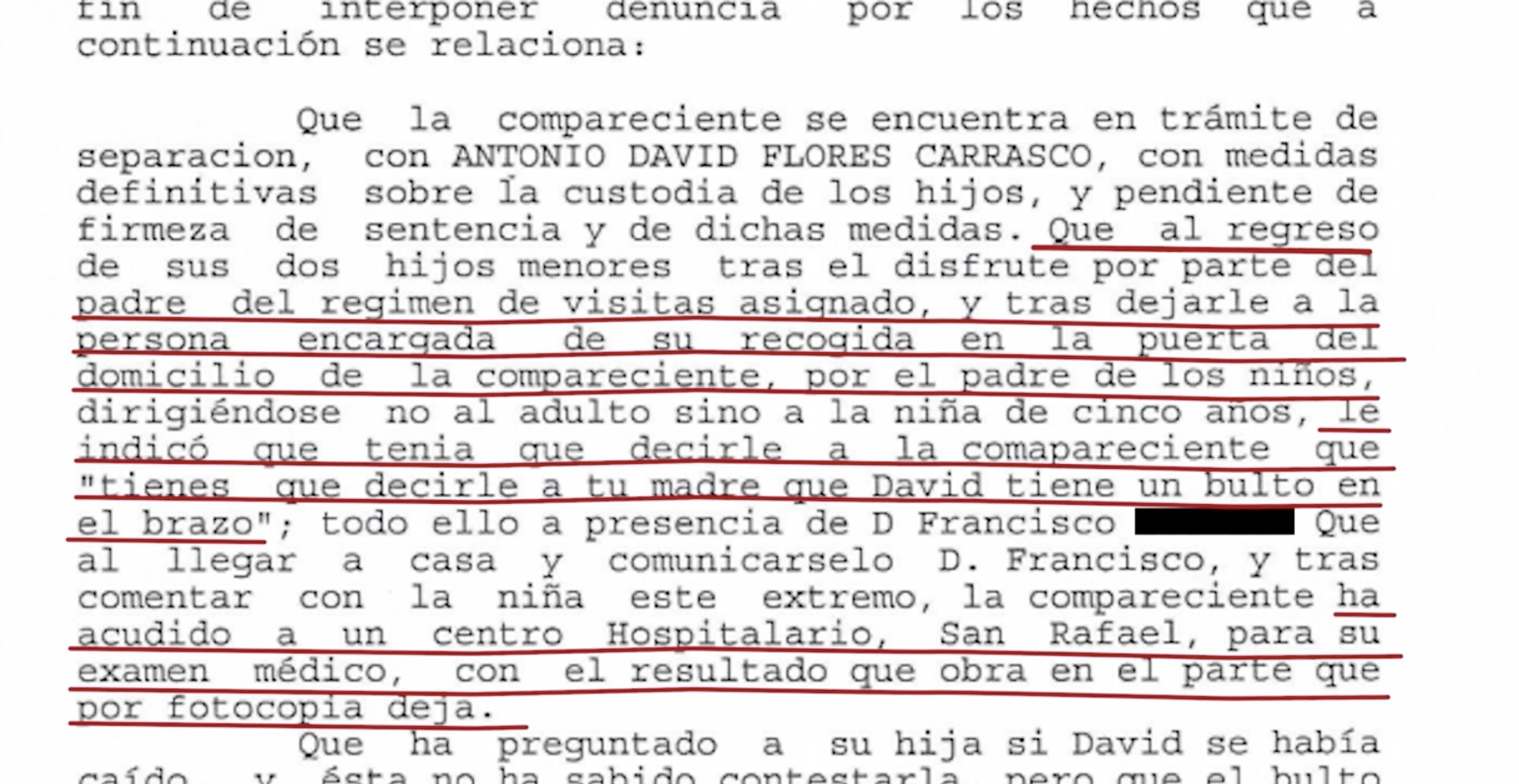 Roció Carrasco le puso una denuncia a Antonio David Flores que lueco acabó retirando | Foto: Telecinco.es