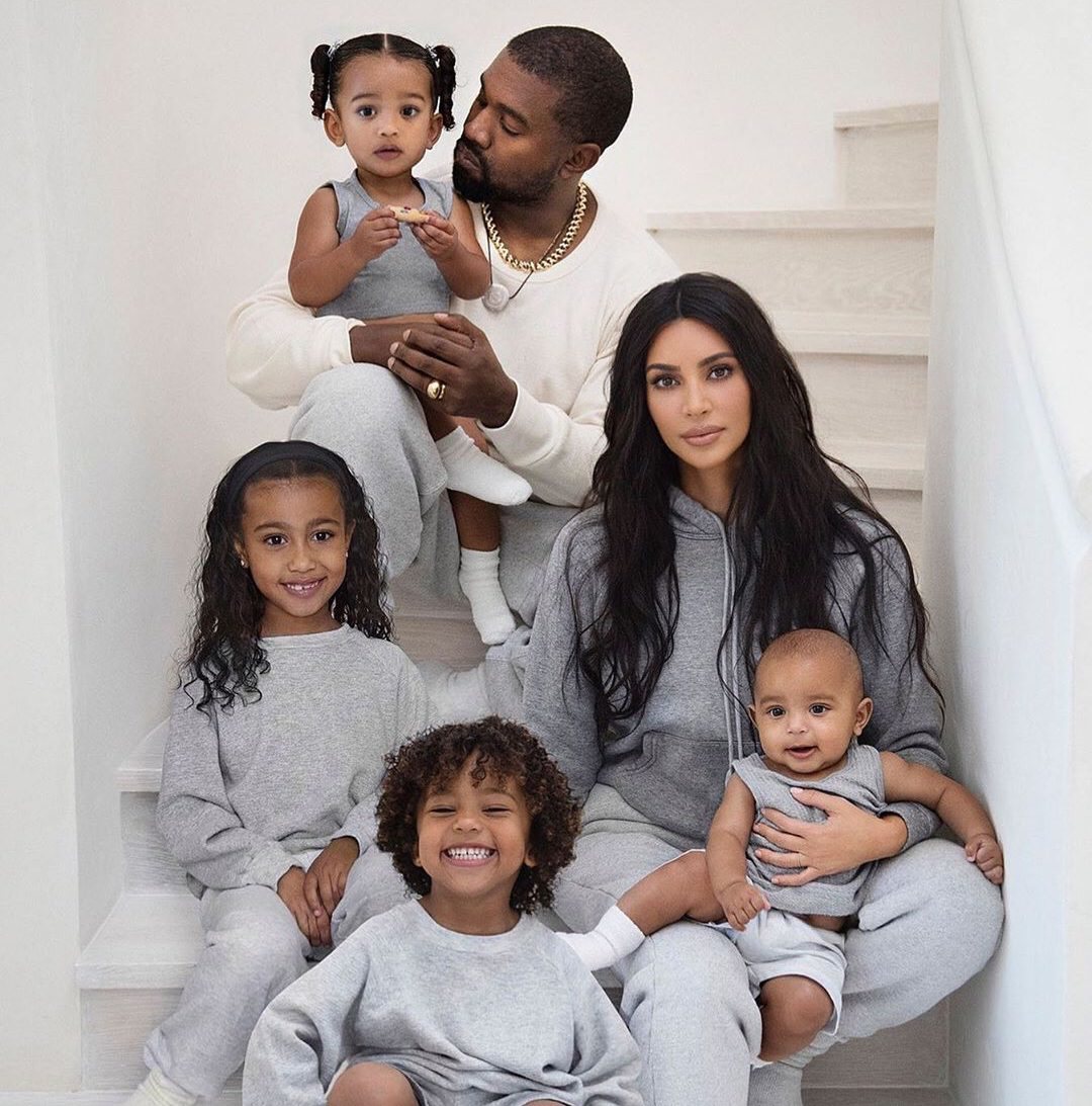 Tanto Kim como Kanye quieren la custodia de sus cuatro hijos | Foto: Instagram